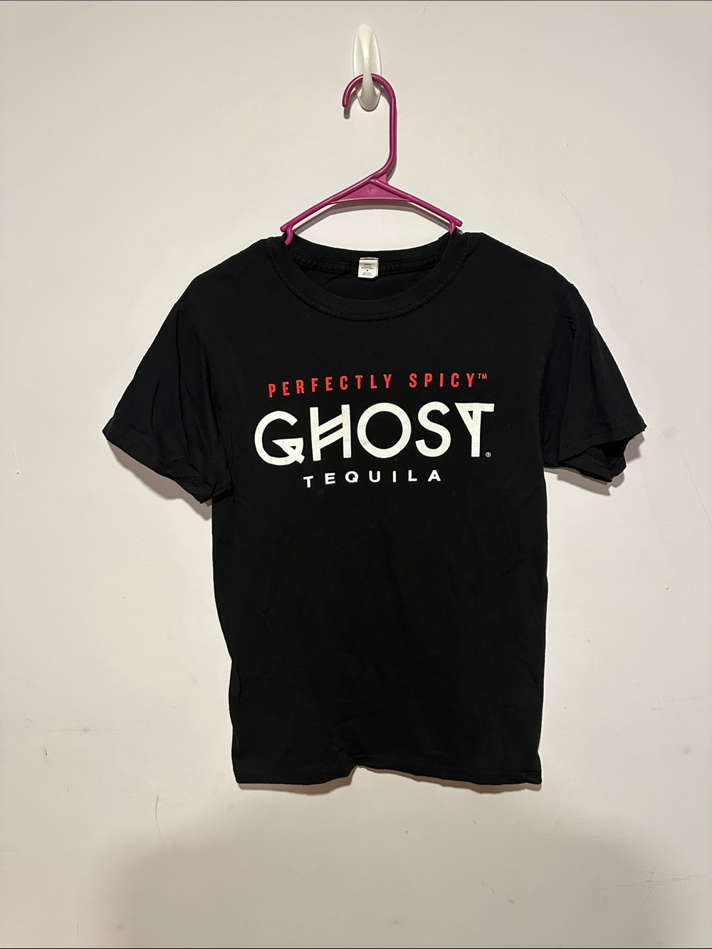 Ghost Tequila Black Logo T‑Shirt